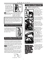 Preview for 7 page of Oreck U2000R-1 User Manual