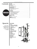 Предварительный просмотр 12 страницы Oreck U2250 User Manual