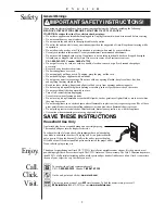 Preview for 2 page of Oreck U2251 User Manual