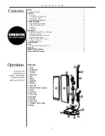 Preview for 3 page of Oreck U2251 User Manual