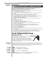 Preview for 2 page of Oreck U3771 User Manual