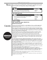 Preview for 27 page of Oreck U3771 User Manual