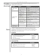 Предварительный просмотр 9 страницы Oreck U3795HHS User Manual