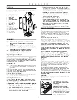 Предварительный просмотр 5 страницы Oreck U4080H2 User Manual