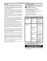 Preview for 4 page of Oreck U4090H2 User Manual