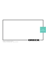 Предварительный просмотр 68 страницы Oreck UK30200 User Manual