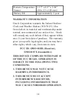 Preview for 15 page of Oreck WS-7013U Instruction Manual