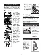 Preview for 7 page of Oreck XL 2635RH User Manual