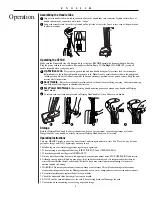 Предварительный просмотр 4 страницы Oreck XL Gold User Manual