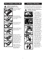 Предварительный просмотр 6 страницы Oreck XL U2200RD User Manual