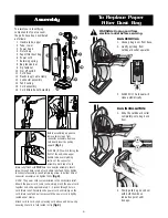 Preview for 4 page of Oreck XL U2505RH User Manual