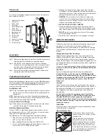 Предварительный просмотр 5 страницы Oreck XL U2510RH User Manual