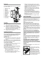 Предварительный просмотр 5 страницы Oreck XL U2640RH User Manual