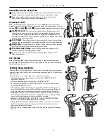 Preview for 4 page of Oreck XL XL21 User Manual