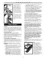 Предварительный просмотр 11 страницы Oreck XL2100HH User Manual