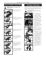 Предварительный просмотр 6 страницы Oreck XL2200RS User Manual