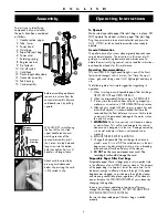 Предварительный просмотр 4 страницы Oreck XL2600HH User Manual