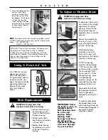 Предварительный просмотр 7 страницы Oreck XL2600HH User Manual