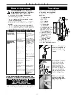 Предварительный просмотр 10 страницы Oreck XL2600HH User Manual