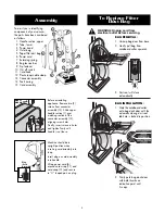 Preview for 4 page of Oreck XL2800H2 User Manual