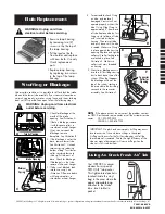 Preview for 8 page of Oreck XL2800HAY User Manual