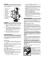 Preview for 5 page of Oreck XL3605HH User Manual