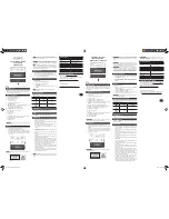 Oregon Scientific BA900H User Manual preview