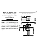 Oregon Scientific BAR112HG User Manual preview