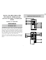 Oregon Scientific BAR182HG User Manual preview