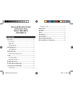 Oregon Scientific BAR208HG User Manual preview