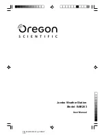 Oregon Scientific BAR283 User Manual preview