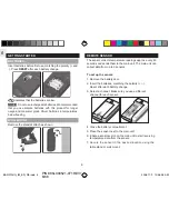 Preview for 6 page of Oregon Scientific BAR310HG User Manual