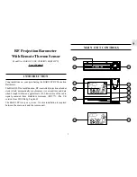 Oregon Scientific BAR338P User Manual preview