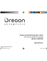 Oregon Scientific BAR339P User Manual preview