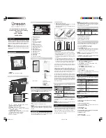 Oregon Scientific BAR386A Manual preview