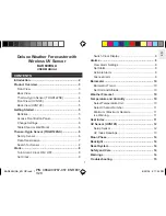 Preview for 2 page of Oregon Scientific BAR609HGA User Manual