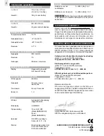 Preview for 60 page of Oregon Scientific BAR628HG User Manual