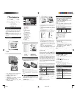 Preview for 1 page of Oregon Scientific BAR686A User Manual