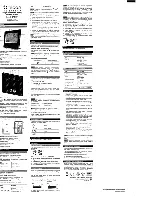 Preview for 2 page of Oregon Scientific BAR801 User Manual