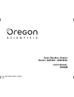 Preview for 1 page of Oregon Scientific BAR806 User Manual