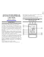 Предварительный просмотр 39 страницы Oregon Scientific BAR913 User Manual