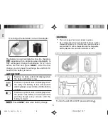 Предварительный просмотр 6 страницы Oregon Scientific BBM212 User Manual