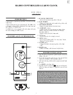 Oregon Scientific BHM-612A User Manual preview