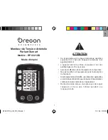 Preview for 48 page of Oregon Scientific BPU321OS User Manual