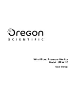 Oregon Scientific BPW120 Manual preview