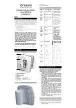 Предварительный просмотр 1 страницы Oregon Scientific BPW810N User Manual