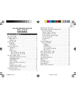 Oregon Scientific Color Weather Station AWS888N User Manual preview