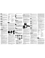 Предварительный просмотр 3 страницы Oregon Scientific DS-3898 Instruction