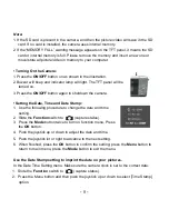 Предварительный просмотр 10 страницы Oregon Scientific DS9320-15 User Manual