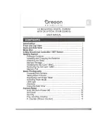 Oregon Scientific DS9610 User Manual preview